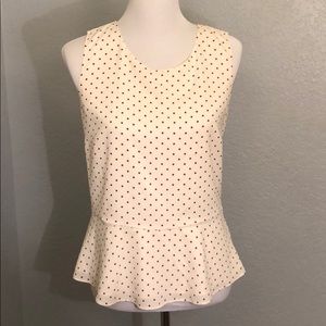 💞 Talbots polka dotted blouse
